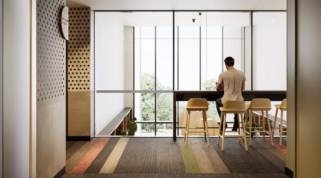 PBSA corridor joinery and furniture