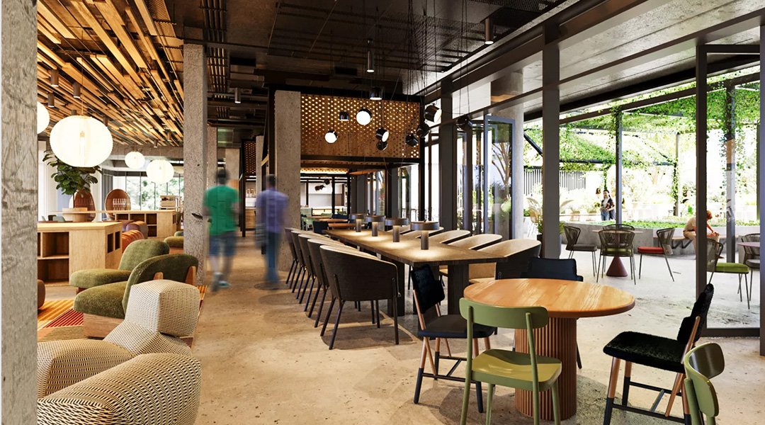 Dining room area joinery and furniture