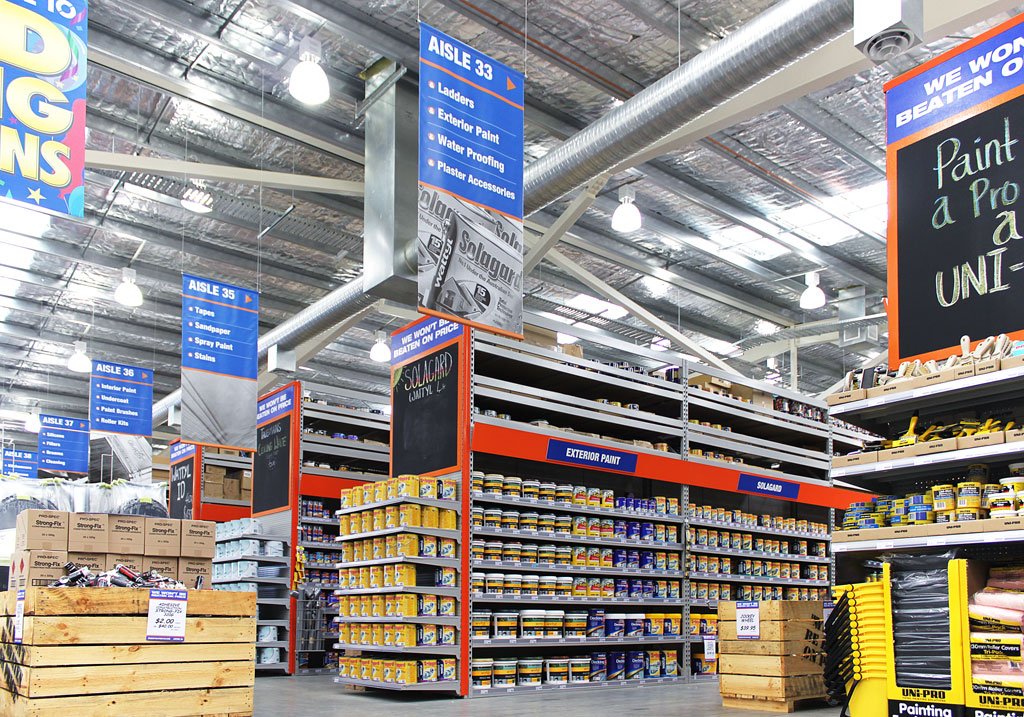 Mitre 10 Hardware, Retail